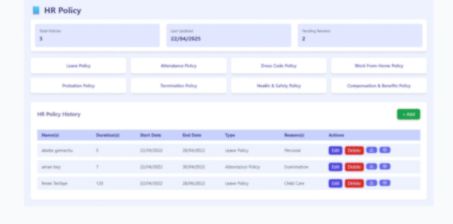 Allowance management dashboard